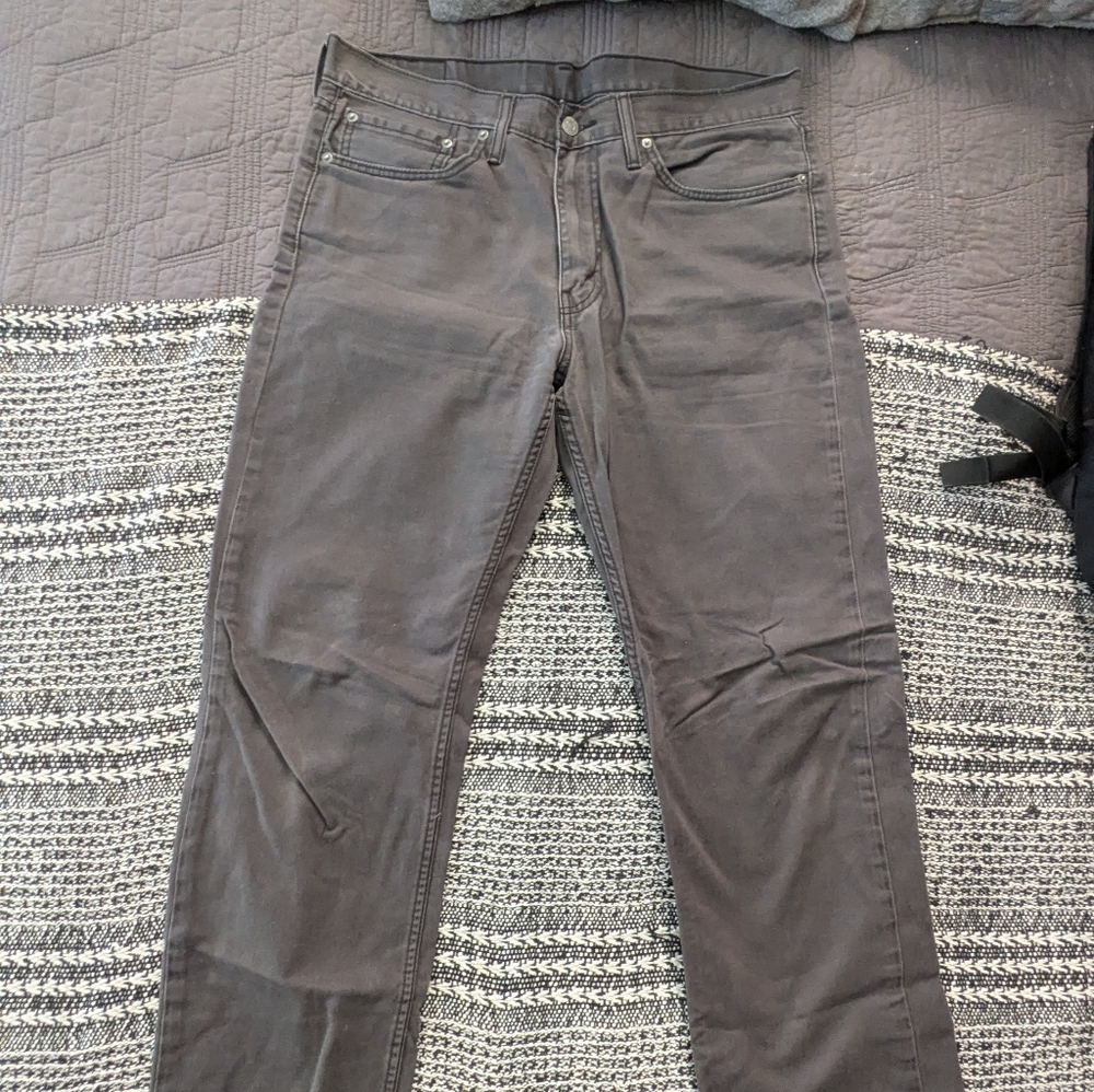 Levi's 514 Black Label (Charcoal)